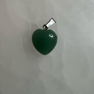 Green Aventurine Heart Pendant